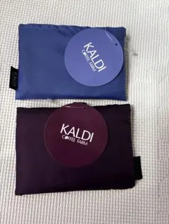 新色　KALDIカルディエコバッグ　新品未使用　2色セット