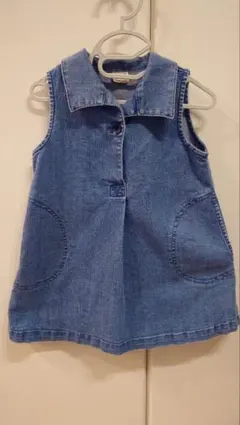 mini main デニムワンピース 90cm