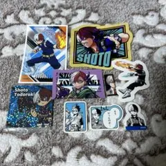 ヒロアカ 原画展 フレークシール・ホログラムステッカー 轟焦凍