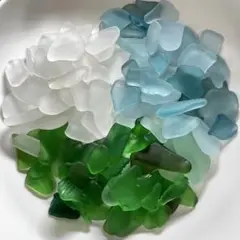 シーグラス　3色×100g