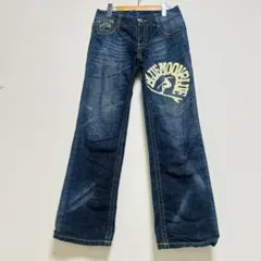 Blue Moon Blue デニム　M y2k 平成ギャル　90s 00s