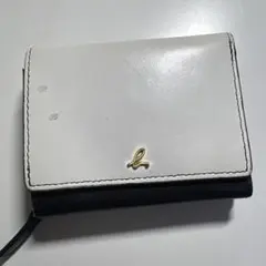 agnes b. 三つ折り財布 バイカラー