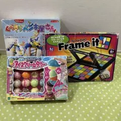 ファミリーゲーム　3点セット バランスゲーム パズルゲームのサムネイル
