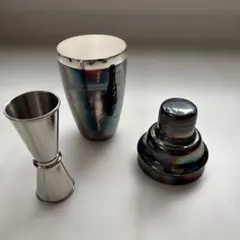 ハヤカワシルバー　カクテルシェイカーセット　ハヤカワシェイカー325ml　洋白