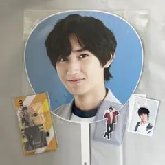 【即日発送】AmBitious 大内リオン うちわ アクキー トレカ セット 即日発送】AmBitious 大内リオン うちわ アクキー トレカ セット