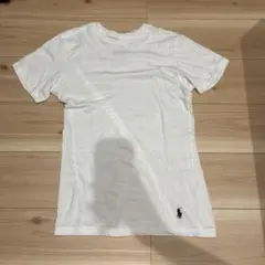 ポロ・ラルフ・ローレン ホワイト スリムフィットTシャツ S