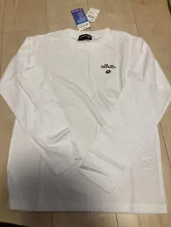 新品LOTTO　長袖Tシャツ　150㎝　白T　ワンポイント