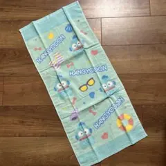 【新品】サンリオ　ハンギョドン⭐︎フェイスタオル　1枚　プール　旅行　スイミング
