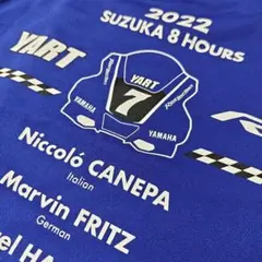 YAMAHA レーシングチーム Tシャツ 2025 鈴鹿8耐 限定　XLサイズ Yamaha レーシングチーム Tシャツ 2025 鈴鹿8耐 限定 XLサイズ 2025年鈴鹿8