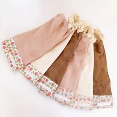 おりこうエプロン　お食事エプロン　タオルエプロン　6枚セット