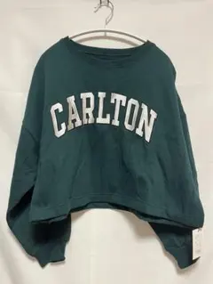 GRL トップス　トレーナー　緑　グリーン　長袖　ゆるダボ　大きい　1992