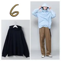 Americana × 6(ROKU) カットソー　フード　パーカー