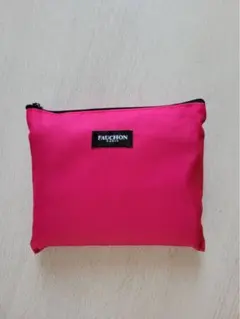 FAUCHON ピンクエコバッグとポーチセット