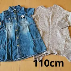 キッズ　BREEZE　 ユニクロ　トップス　110cm　 2枚セット