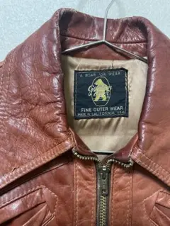 新品 ゴールデンベア THE LODI 牛革 茶芯 シングルライダース XXL 新品 ゴールデンベア THE LODI 牛革 茶芯 シングルライダース