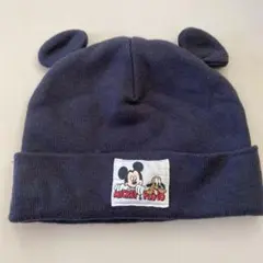 H&M ミッキー プルート ニット帽 1-2Y