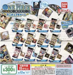 にふぉるめーしょん ワンピース大海賊シールウエハース ミニチュアチャーム 全12