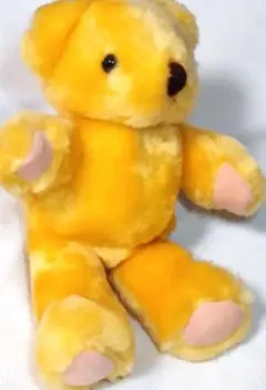 クマぬいぐるみ/黄