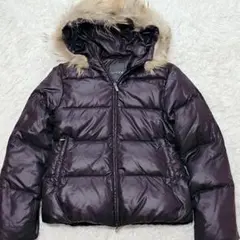 DUVETICA Adharaアダラ ショート丈ダウンジャケット ダークパープル