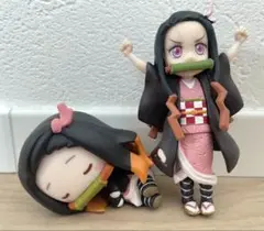 鬼滅の刃　ねずこ　ミニフィギュア　2点セット