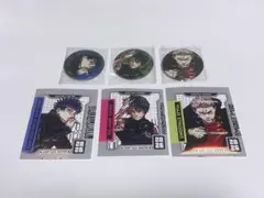 ジャンプGIGA 呪術廻戦 伏黒恵 禪院真希 虎杖悠仁 缶バッジ ステッカー