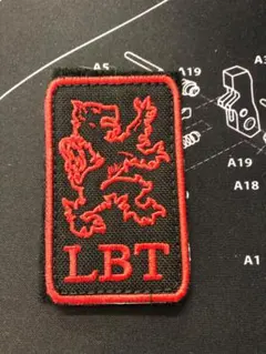 LBT LBT-PATCH “LBT Lion” ブランドロゴ パッチ
