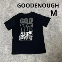 GOODENOUGH グッドイナフ Tシャツ　半袖　ブラック　ロゴ　Mのサムネイル