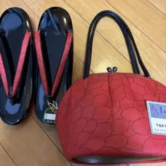 和装レディース草履、バックのセット　成人式　パーティー