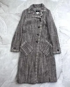 シャネル　CHANEL コート　ココマーク　総柄　36のサムネイル