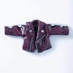 ライダースジャケット　革ジャケット　服　オビツ11 ねんどーる　ピコニーモP