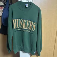 RUSSELL ATHLETIC HUSKERS スウェット L