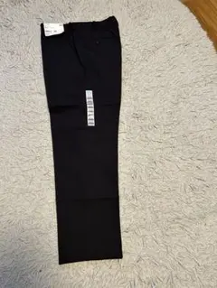 新品 UNIQLO 感動パンツ ブラック 79x73（裾上げ4㎝）W79 黒