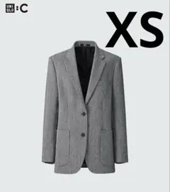 UNIQLO C: ツイードオーバーサイズジャケット　XS