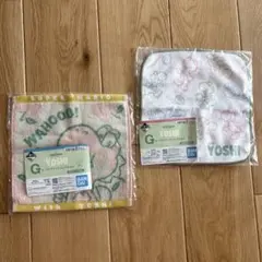 一番くじヨッシー ハンドタオル 2枚セット