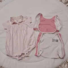 ラルフローレン　ロンパース　スタイ付き