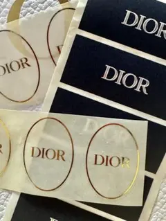 Dior ネイルシール 3シートセット デザイン ガリアーノ期 希少 ロゴ