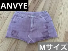 アンビー　ENVYM 短パン　ショーパン　ミニスカート　ピンク　デニムのサムネイル