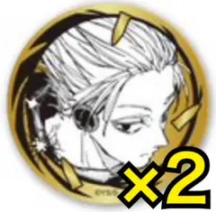 ジャンプショップ 夏祭り 2025 サカモトデイズ ゴールデン缶バッジ 楽 2個