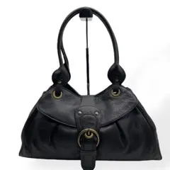 極美品　コチネレ COCCINELLE　ハンドバッグ　肩掛け　レザー　ブラック
