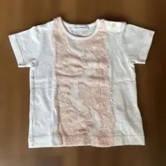 DOLCE&GABBANA 花柄レース Tシャツ 6-9 mesiのサムネイル