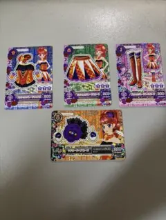 アイカツカードセット レア　星3 紅林珠璃