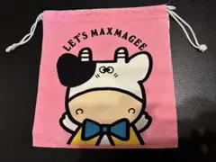 昭和レトロ SunBeam LET'S MAX MAGEE 巾着袋♡