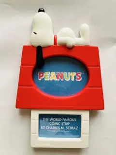 平成レトロ　当時物　PEANUTS スヌーピー フォトフレーム　写真立て　 新品
