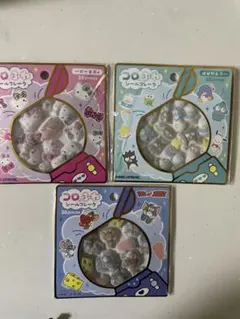 コロふわシールフレーク　キティ　はぴだんぶい　トムとジェリー　サンリオ