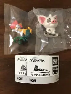肩ズンFig.モアナと伝説の海 モアナ マウイ ガチャ Ｇ　2種セット