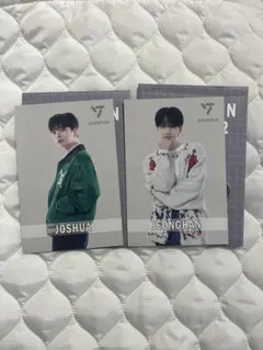 SEVENTEEN ビジュアルボード　ジョンハン　ジョシュア　くじ