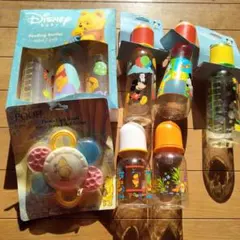 Disney 哺乳瓶セット カラフルデザイン