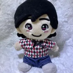 はぴぬい 洋服 ぬい服 チェック シャツ 末澤誠也 - メルカリ
