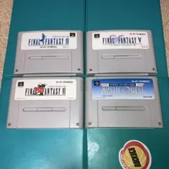 スーパーファミコン　ファイナルファンタジー4.5.6.MYSTIC QUEST