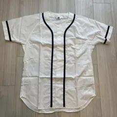 GANRYU　綿ブロード ベースボール半袖シャツのサムネイル